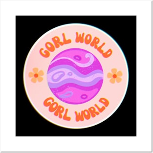 Gorl World Posters and Art